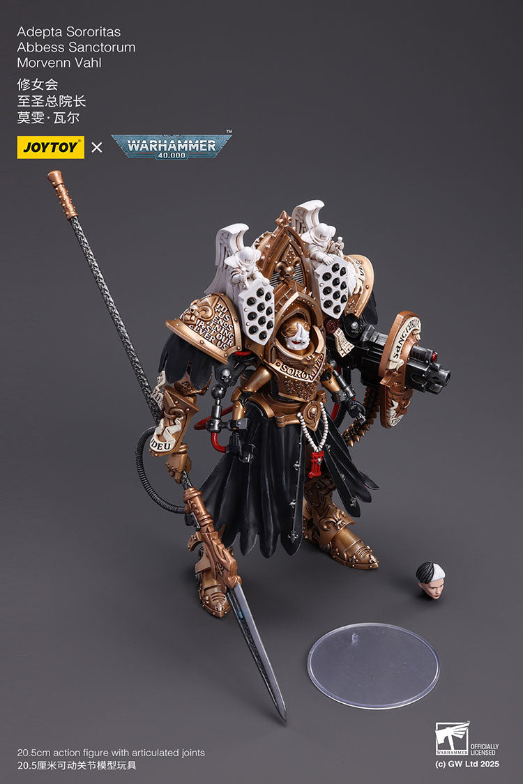 Adepta Sororitas Abbess Sanctorum Morvenn Vahl