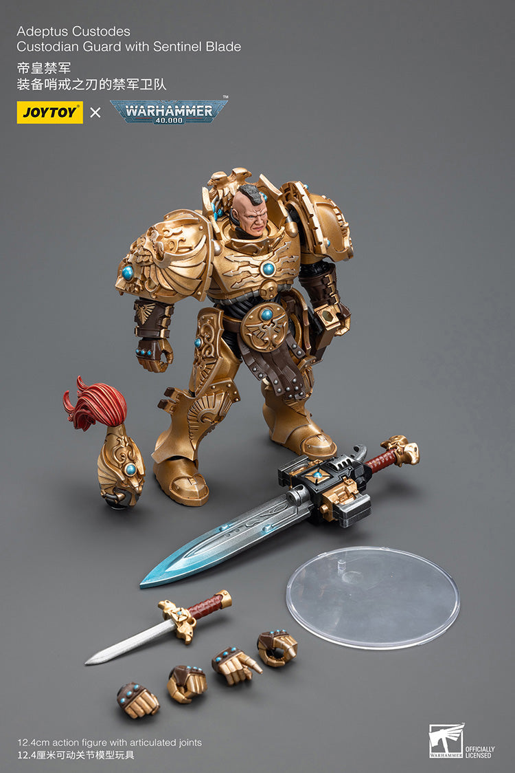 Adeptus Custodes Custodian Guard with Sentinel Blade