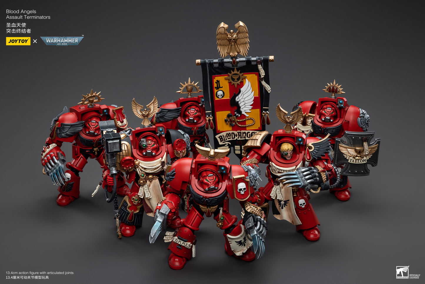 JOYTOY x WARHAMMER Blood Angels Assault Terminators