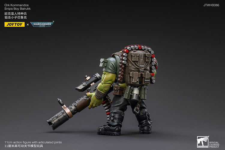 Ork Kommandos Snipa Boy Balrukk