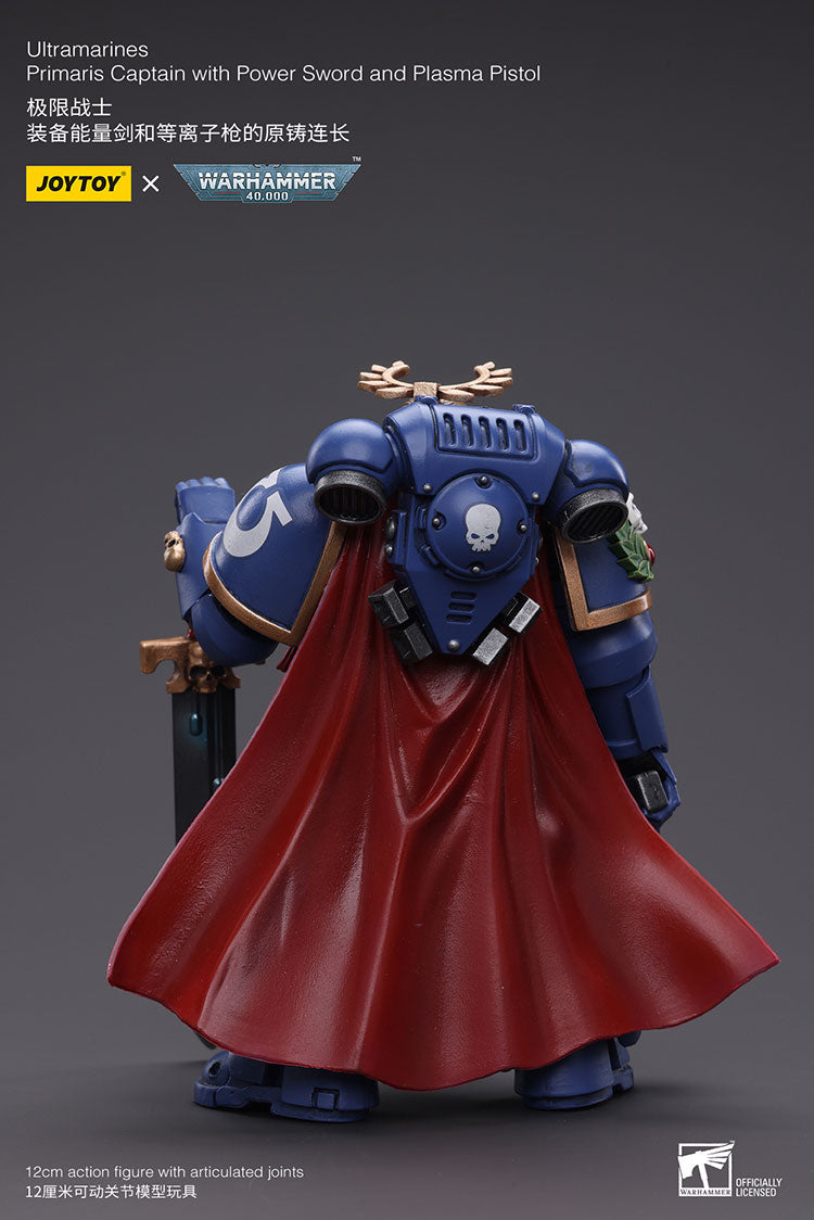 Ultramarines Primaris Captain with Power Sword and Plasma Pistol