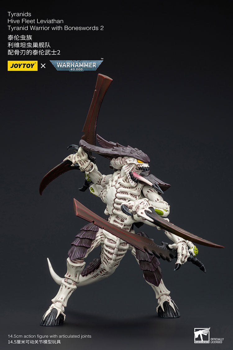 Tyranids Hive Fleet Leviathan Tyranid Warrior with Boneswords 2