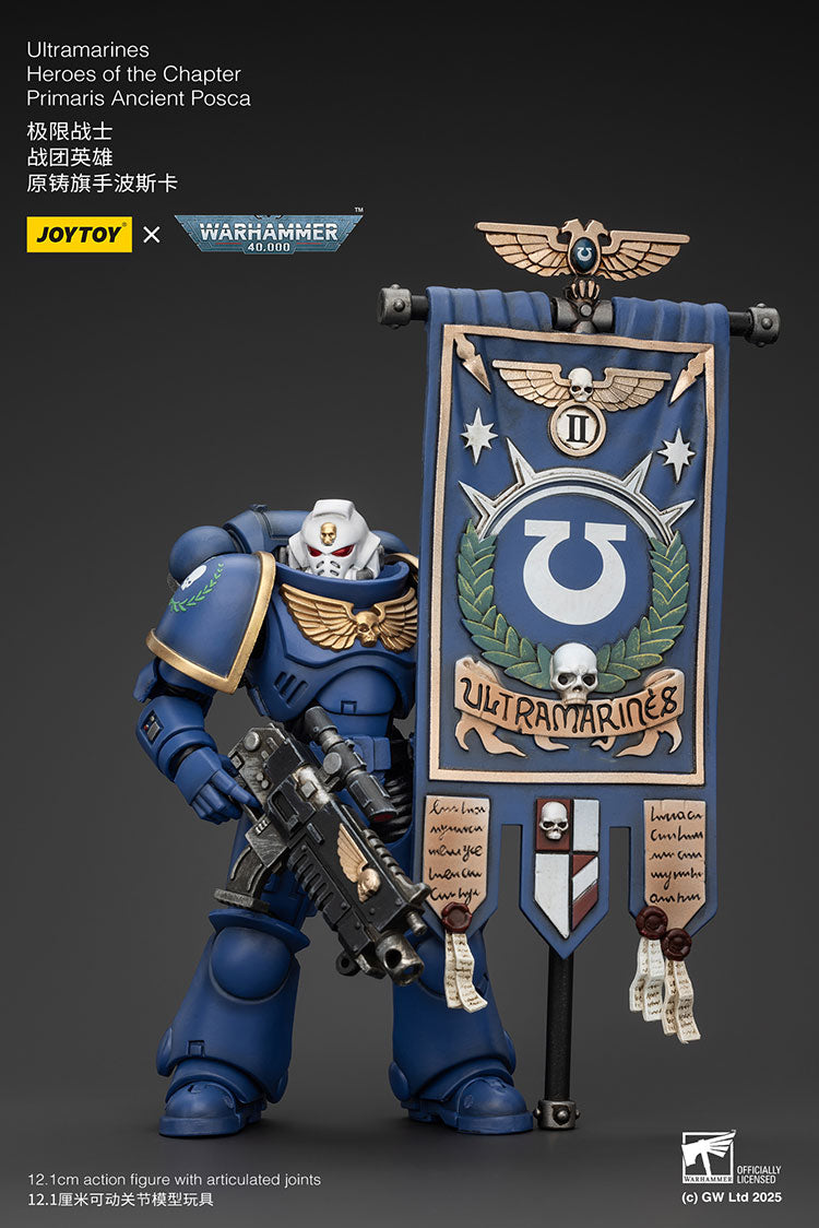 Ultramarines Heroes of the Chapter Primaris Ancient Posca