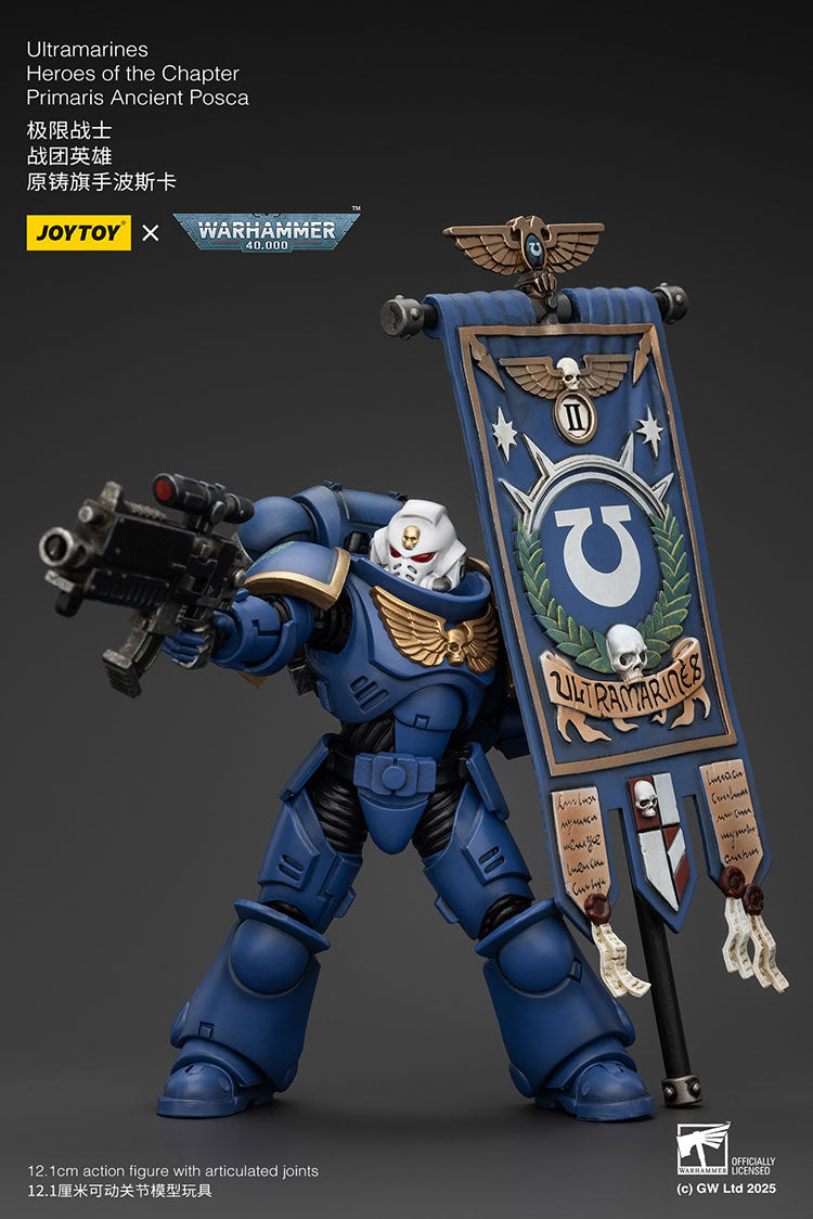 Ultramarines Heroes of the Chapter Primaris Ancient Posca
