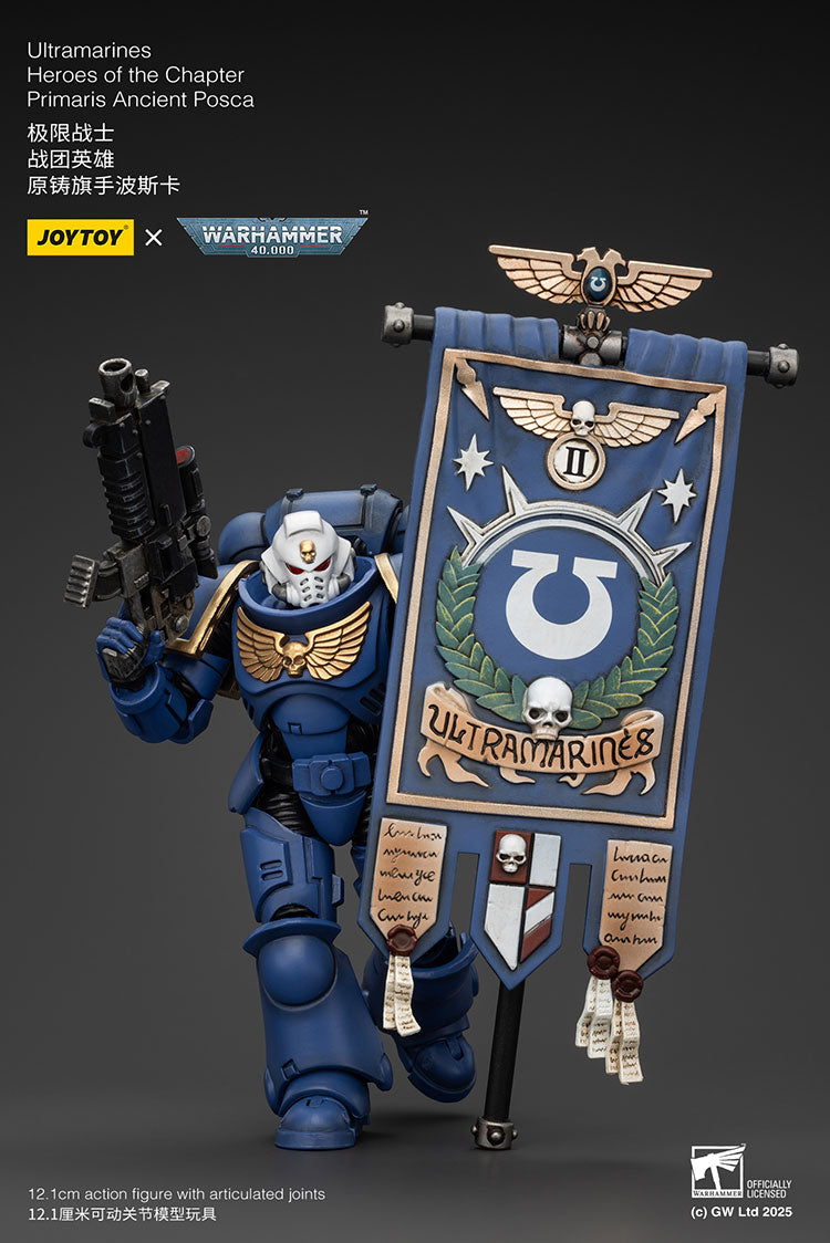 Ultramarines Heroes of the Chapter Primaris Ancient Posca