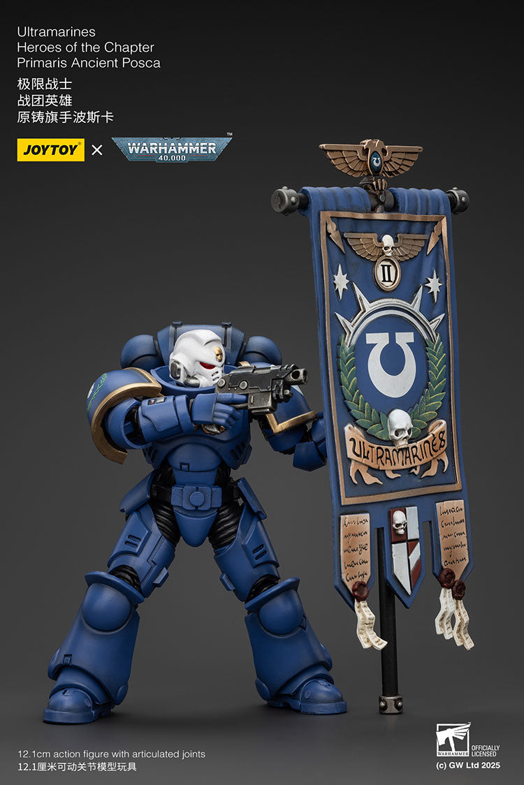 Ultramarines Heroes of the Chapter Primaris Ancient Posca