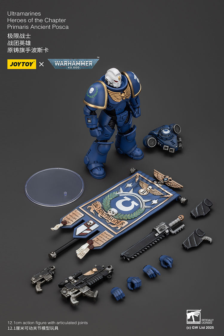 Ultramarines Heroes of the Chapter Primaris Ancient Posca