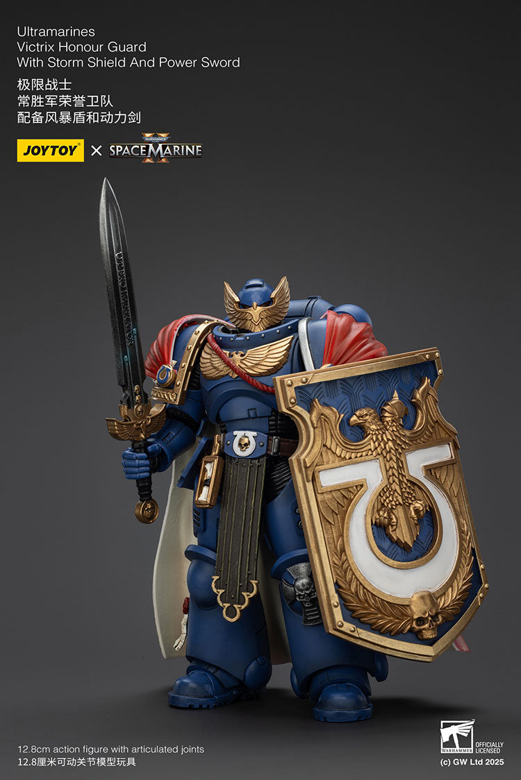 Ultramarines Victrix Honour Guard with Storm Shield And Power Sword