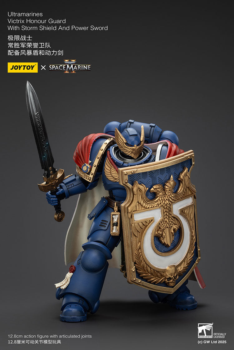 Ultramarines Victrix Honour Guard with Storm Shield And Power Sword