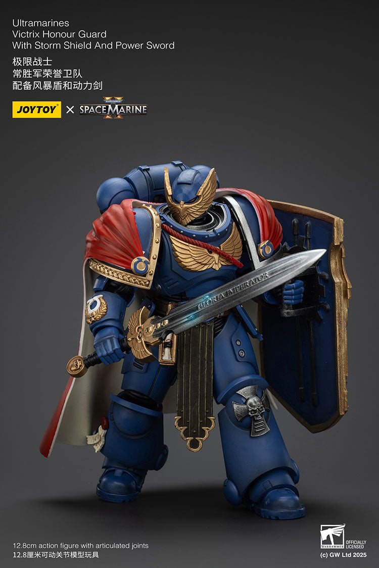 Ultramarines Victrix Honour Guard with Storm Shield And Power Sword