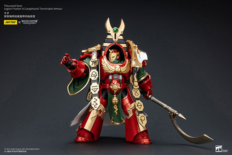 Thousand Sons Legion Praetor in Cataphractii Terminator Armour