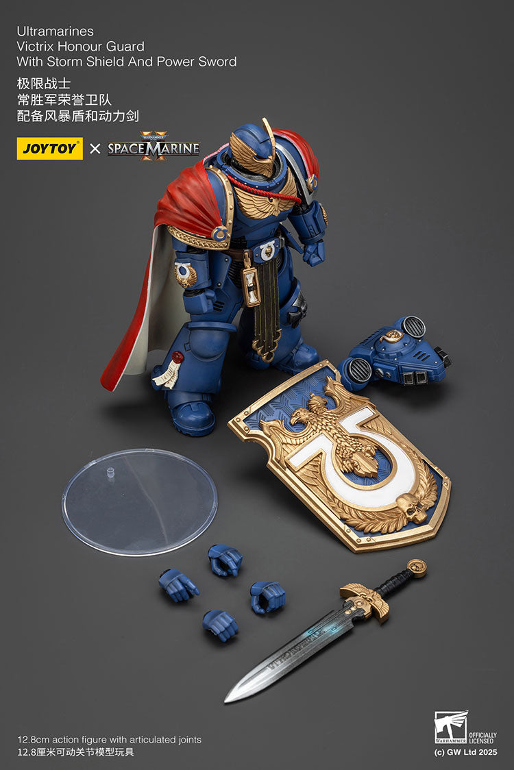 Ultramarines Victrix Honour Guard with Storm Shield And Power Sword