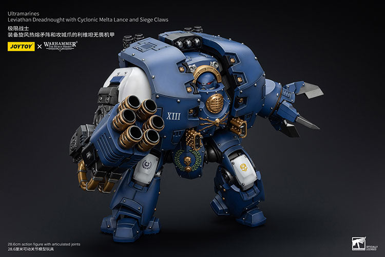 Ultramarines Leviathan Dreadnought with Cyclonic Melta Lance and Siege Claw