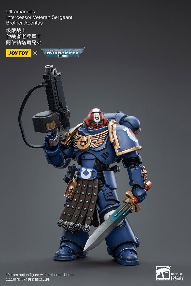Ultramarines Intercessor Veteran Sergeant Brother Aeontas
