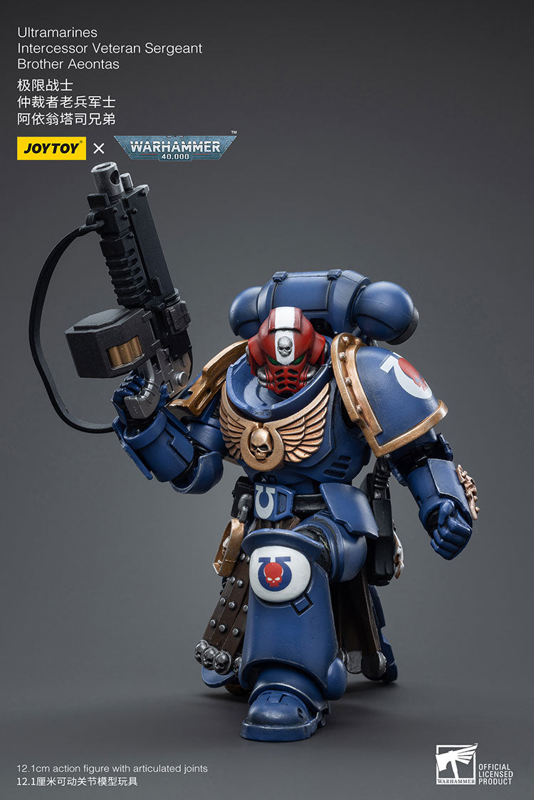 Ultramarines Intercessor Veteran Sergeant Brother Aeontas