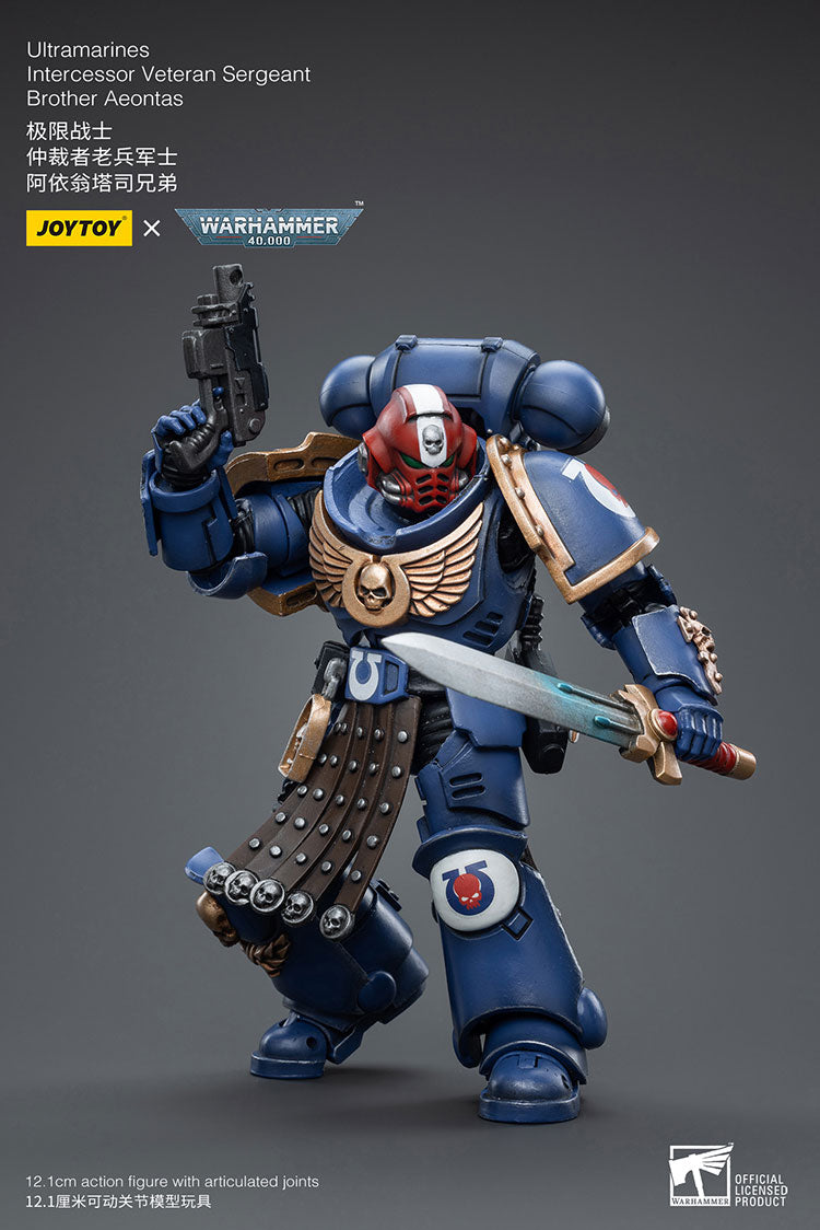 Ultramarines Intercessor Veteran Sergeant Brother Aeontas