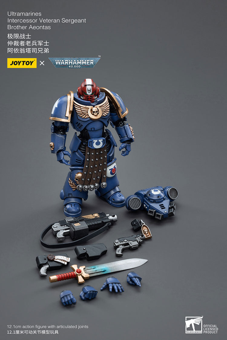 Ultramarines Intercessor Veteran Sergeant Brother Aeontas