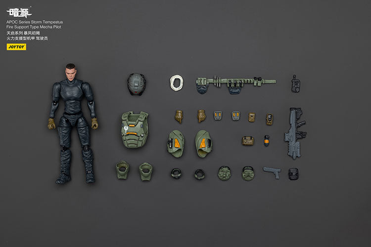 APOC Series Storm Tempestus Fire Support Type Mecha Pilot