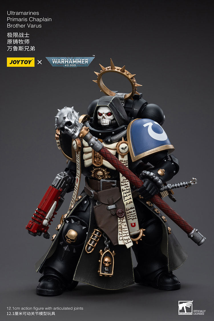Ultramarines Primaris Chaplain Brother Varus
