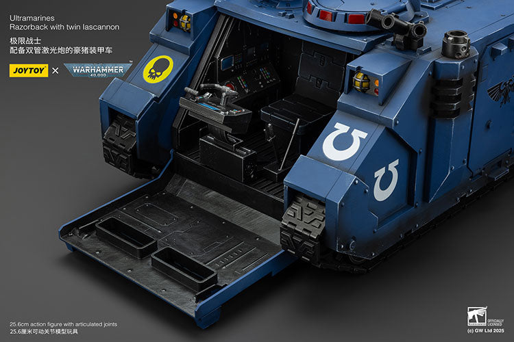 Ultramarines Razorback with twin lascannon