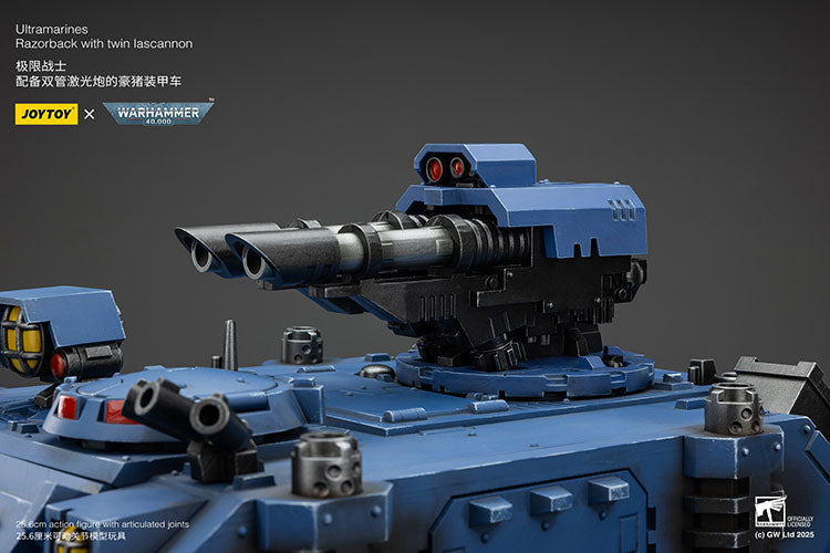 Ultramarines Razorback with twin lascannon