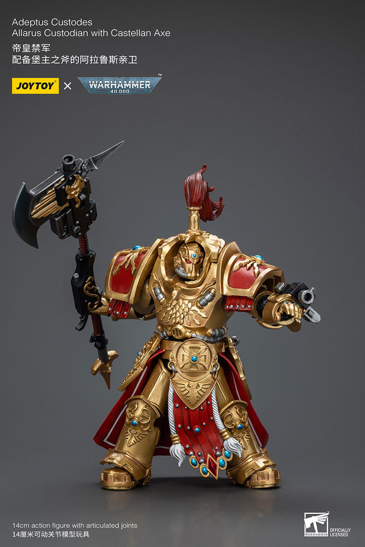 Adeptus Custodes Allarus Custodian with Castellan Axe
