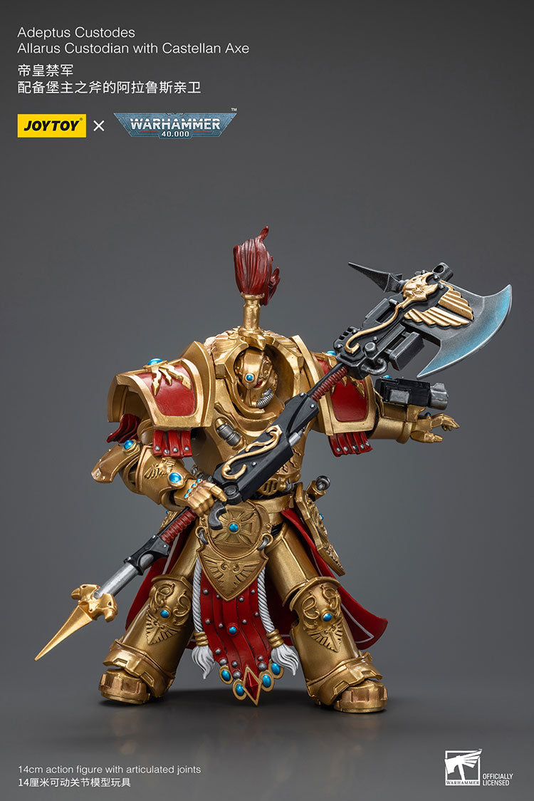 Adeptus Custodes Allarus Custodian with Castellan Axe
