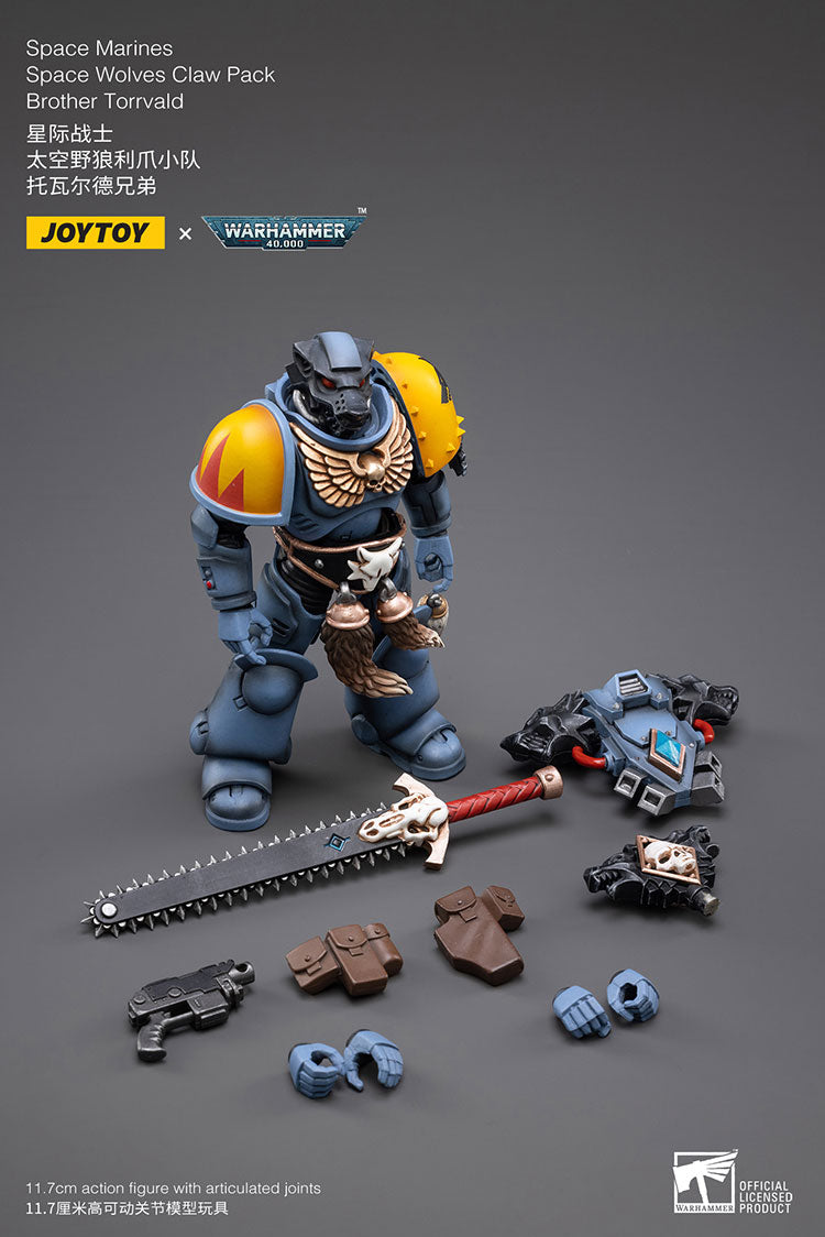Space Wolves Claw Pack Brother Torrvald