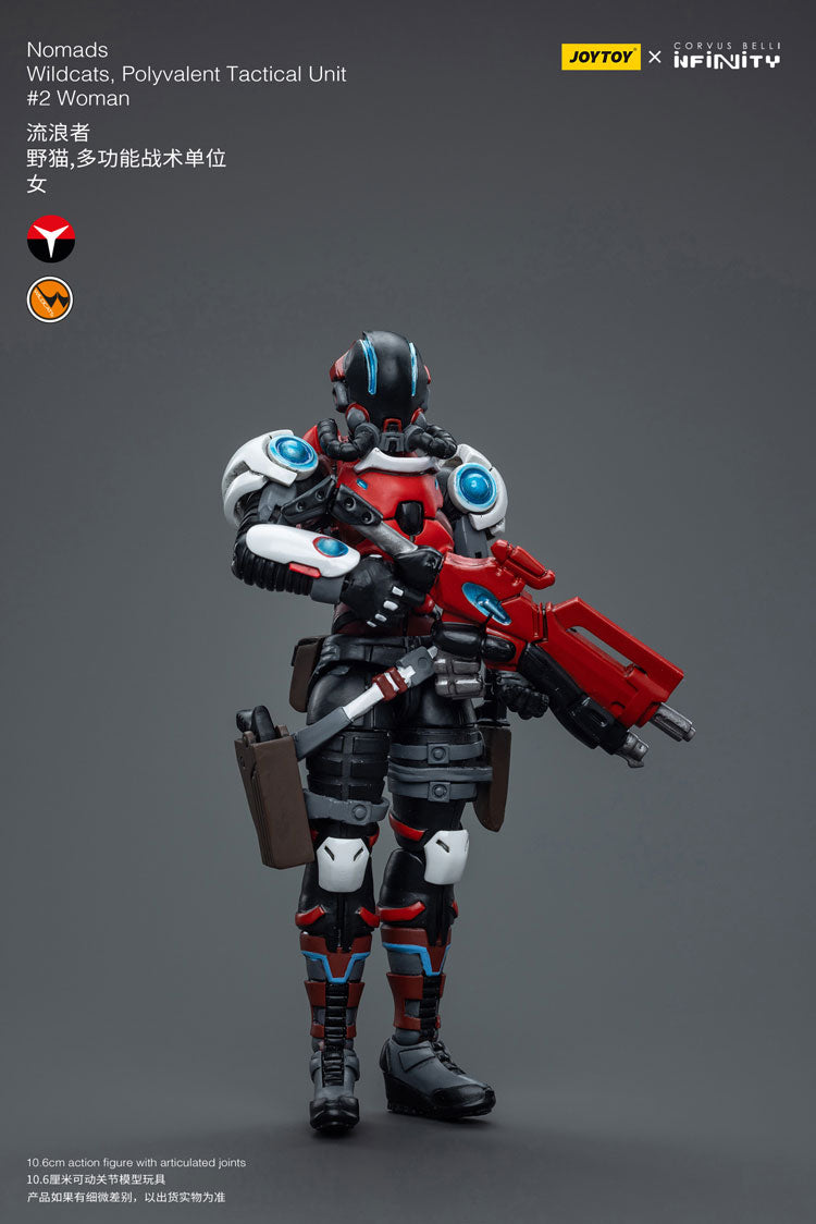 Nomads Wildcats, Polyvalent Tactical Unit #2 Woman