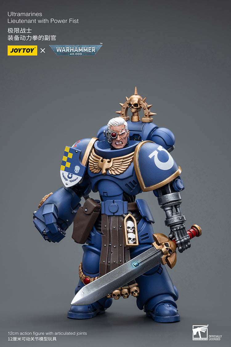 Ultramarines Lieutenant with Power Fist