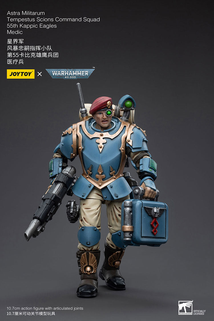 Astra Militarum Tempestus Scions Command Squad 55th Kappic Eagles Medic
