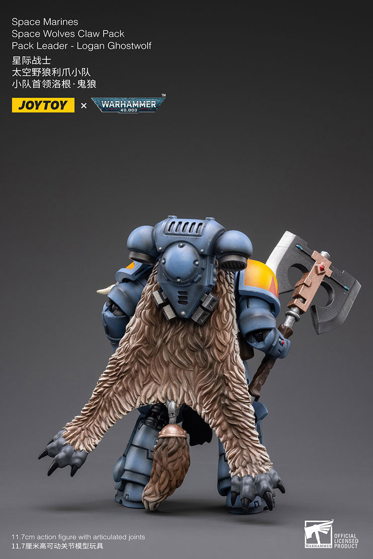 Space Wolves Claw Pack Pack Leader-Logan Ghostwolf