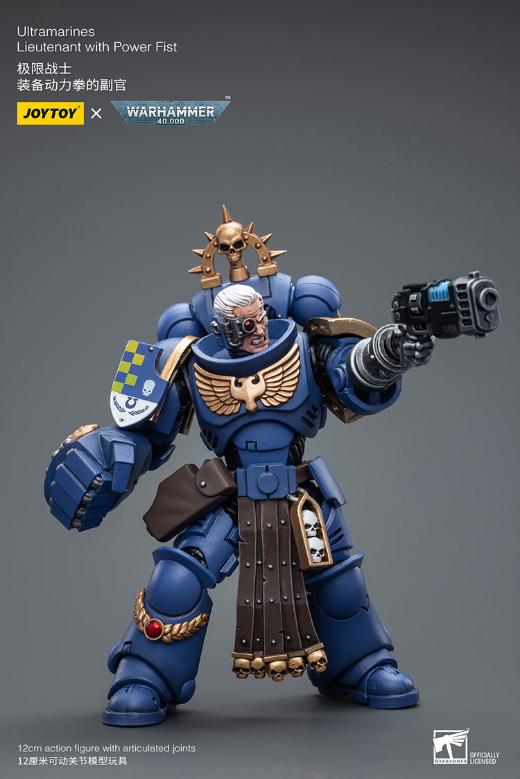 Ultramarines Lieutenant with Power Fist
