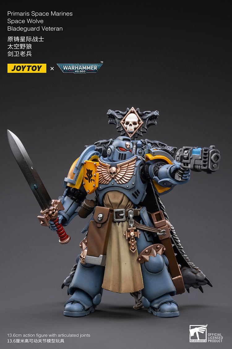 Pmaris Space Marines Space Wolve Bladeguard Veteran