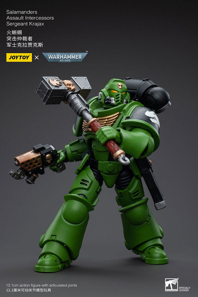 Salamanders Assault Intercessors Sergeant Krajax