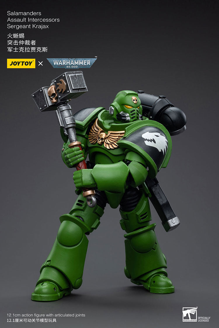 Salamanders Assault Intercessors Sergeant Krajax