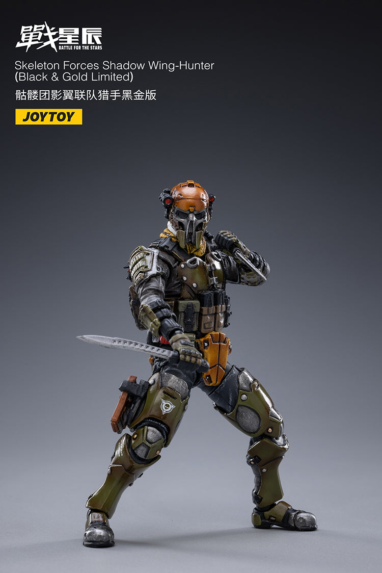 Skeleton Forces Shadow Wing - Hunter £¨ Black & Gold Limited£©