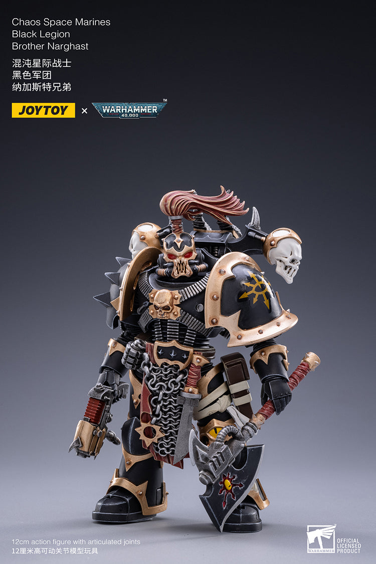 Chaos Space Marines Black Legion Brother Narghast