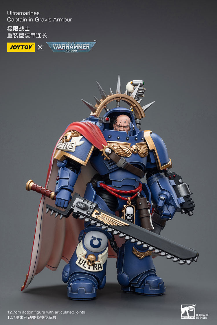 Ultramarines Captain in Gravis Armour