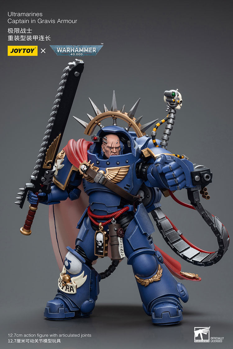 Ultramarines Captain in Gravis Armour