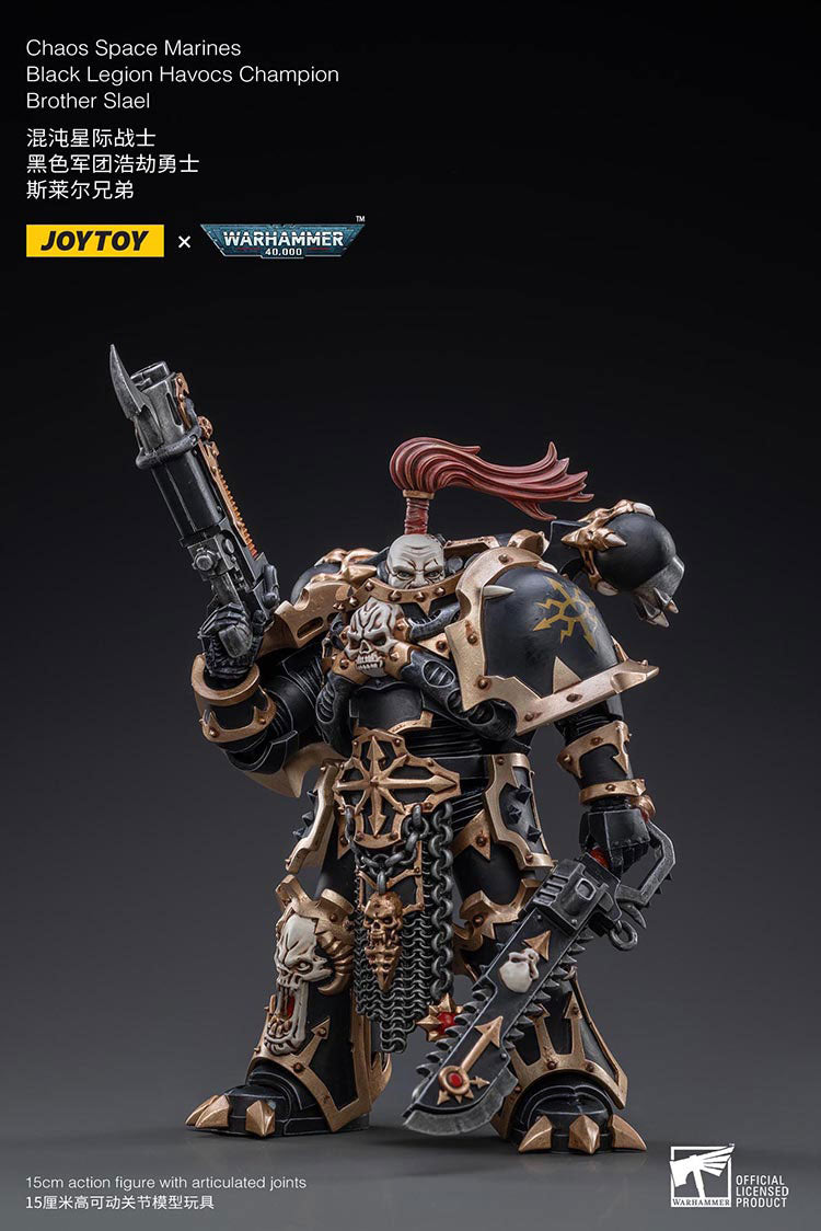 Chaos Space Marines Black Legion Havocs Champion Brother Slael