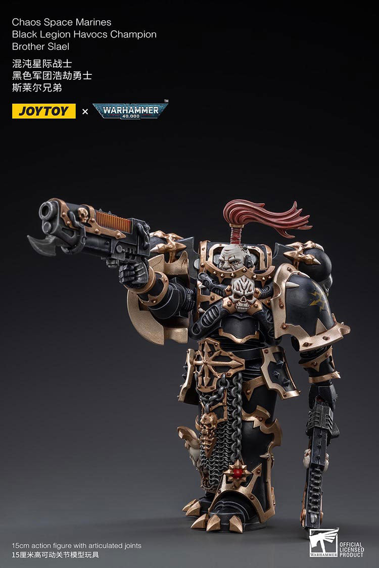 Chaos Space Marines Black Legion Havocs Champion Brother Slael