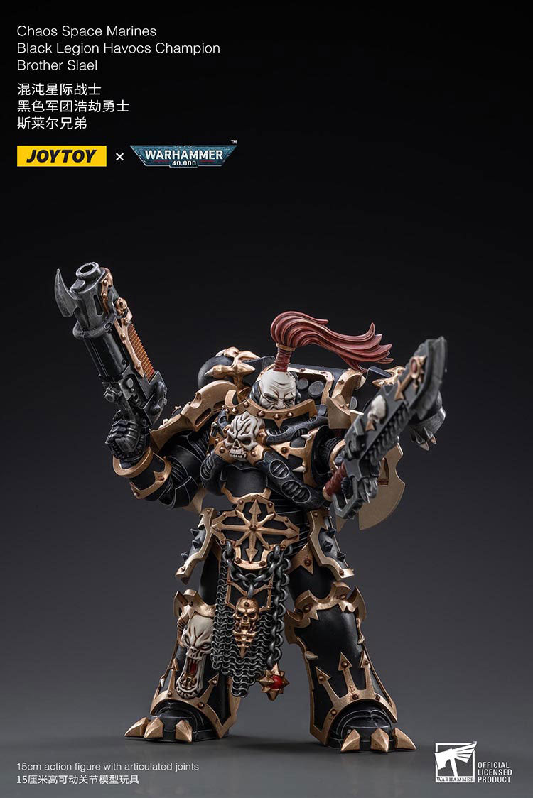 Chaos Space Marines Black Legion Havocs Champion Brother Slael