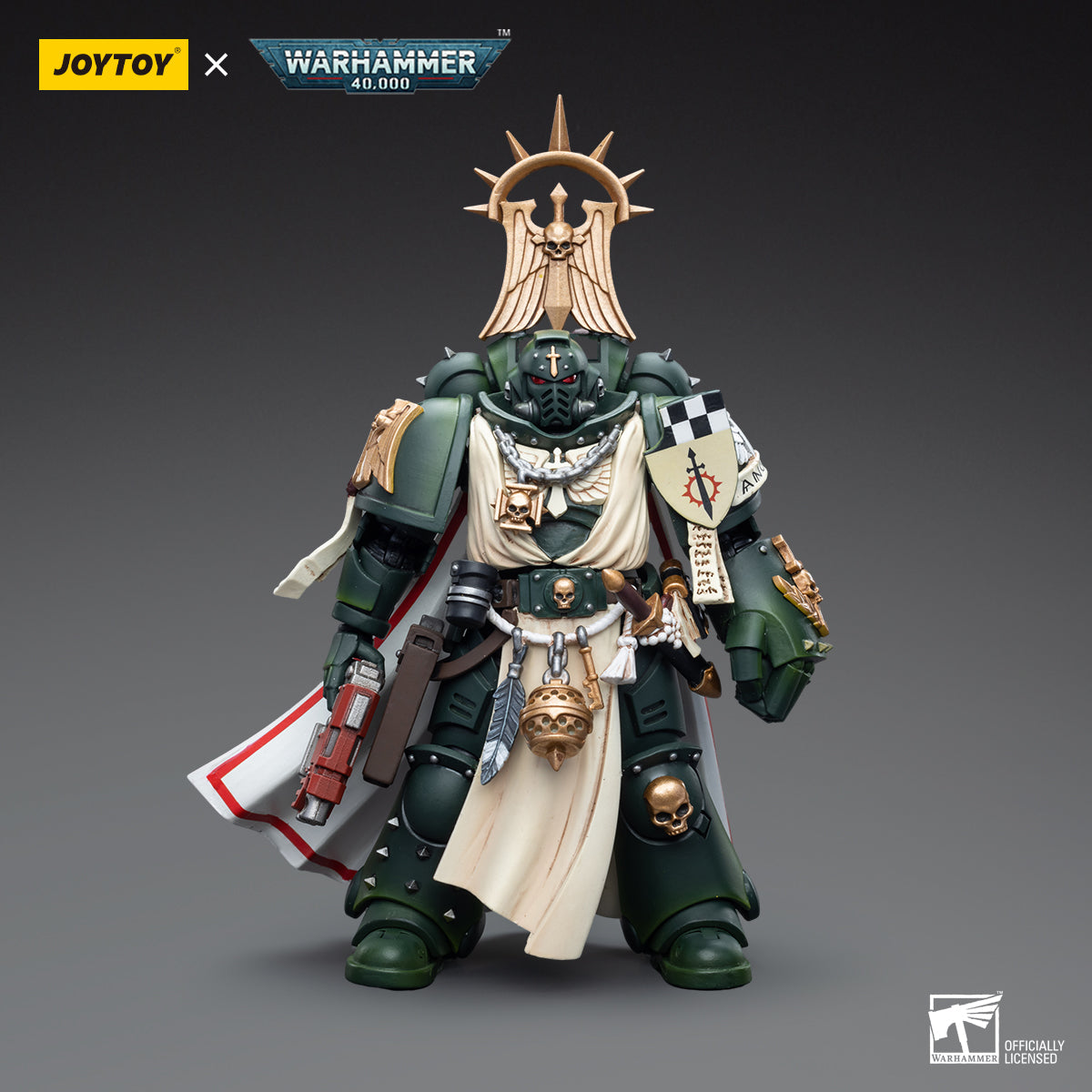 JOYTOY x WARHAMMER Dark Angels Master Lazarus&Master with Power Fist