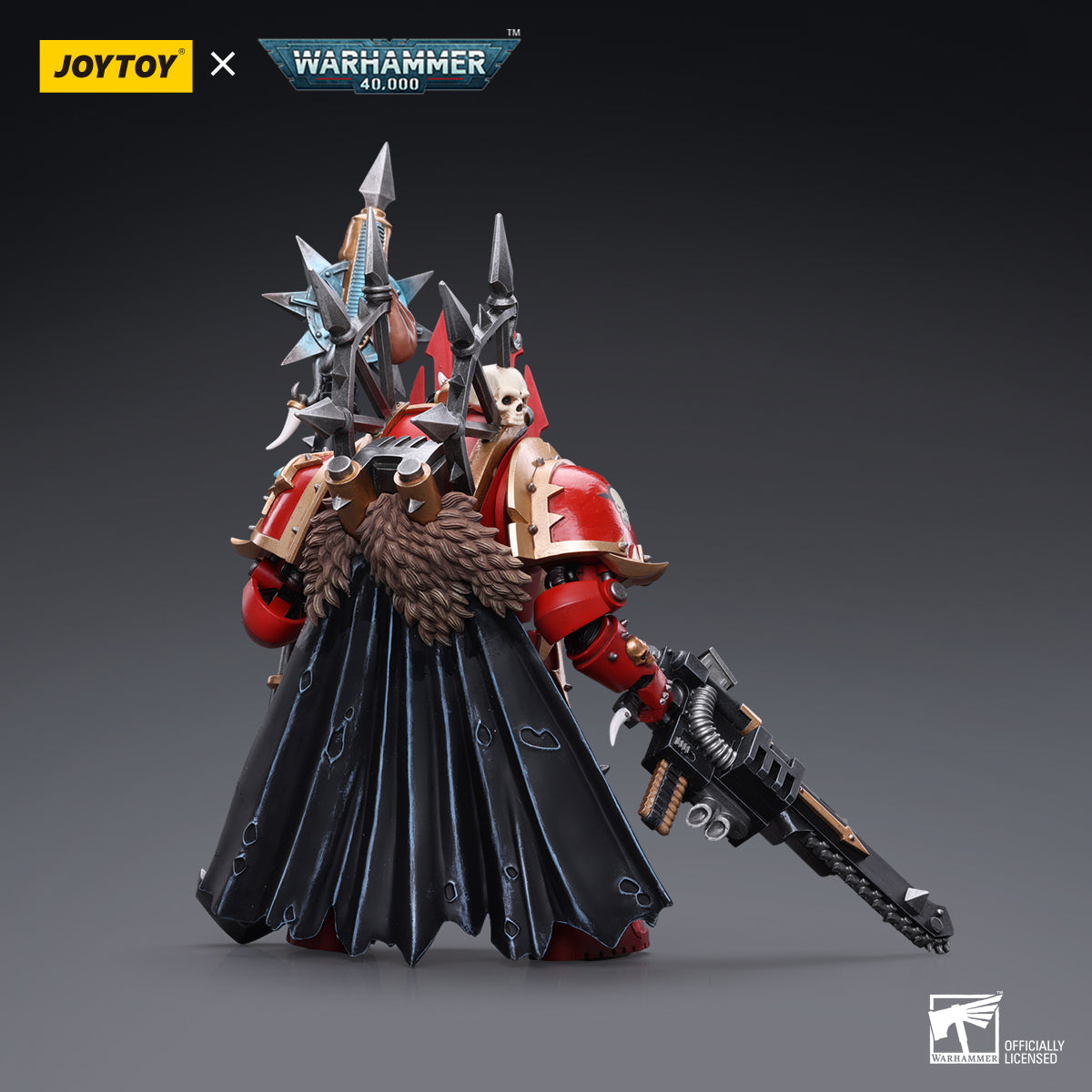 JOYTOY x WARHAMMER Chaos Space Marines Crimson Slaughter Sorcerer Lord in Terminator Armour
