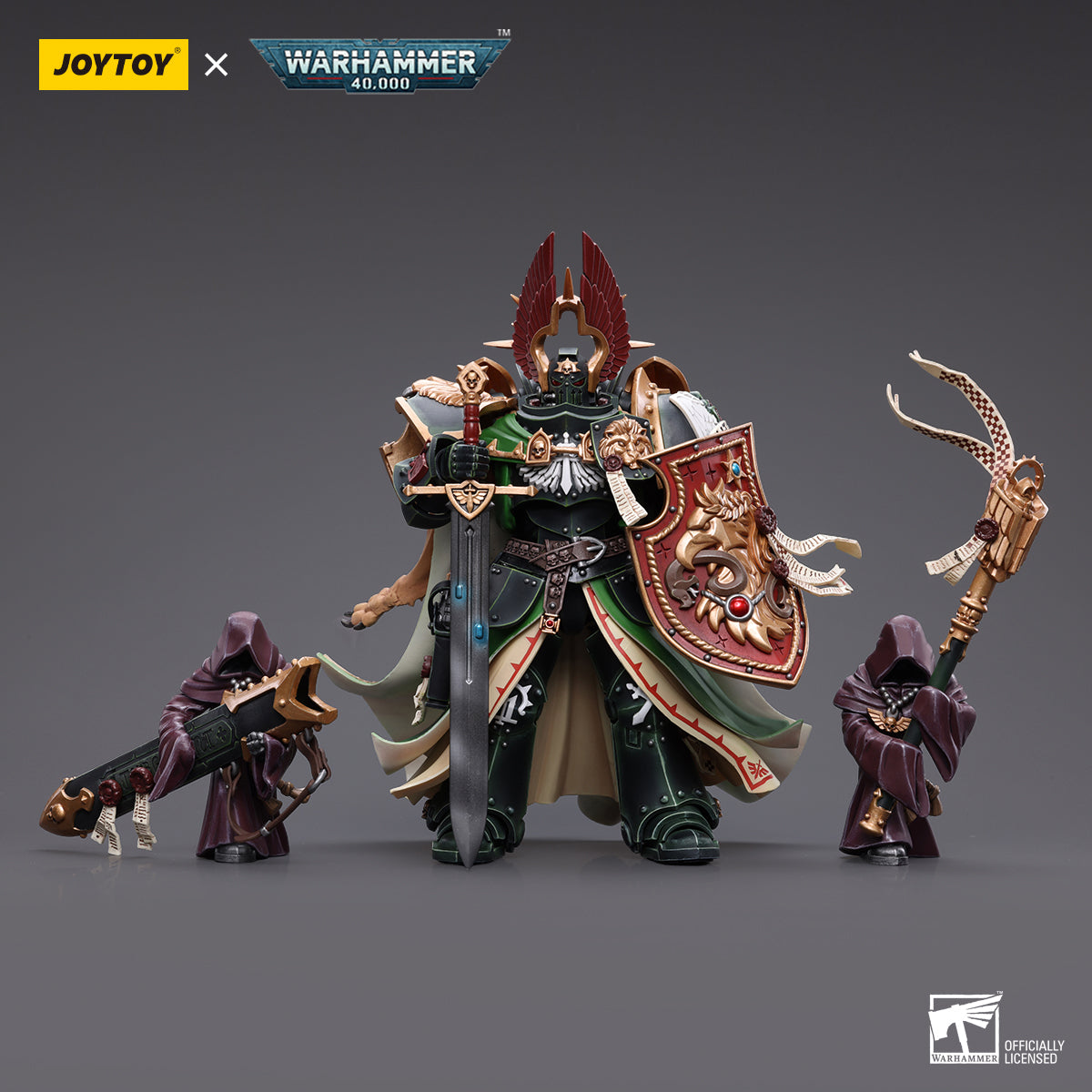 JOYTOY x WARHAMMER Primarca de los Ángeles Oscuros León El'Jonson