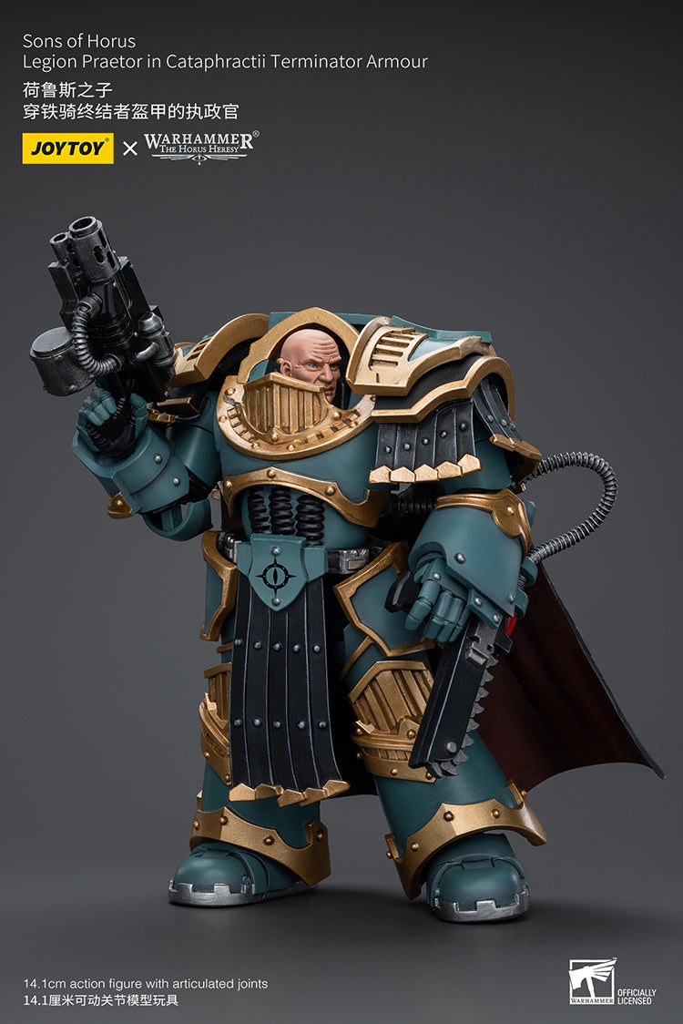 Sons of Horus Legion Praetor in Cataphractii Terminator Armour