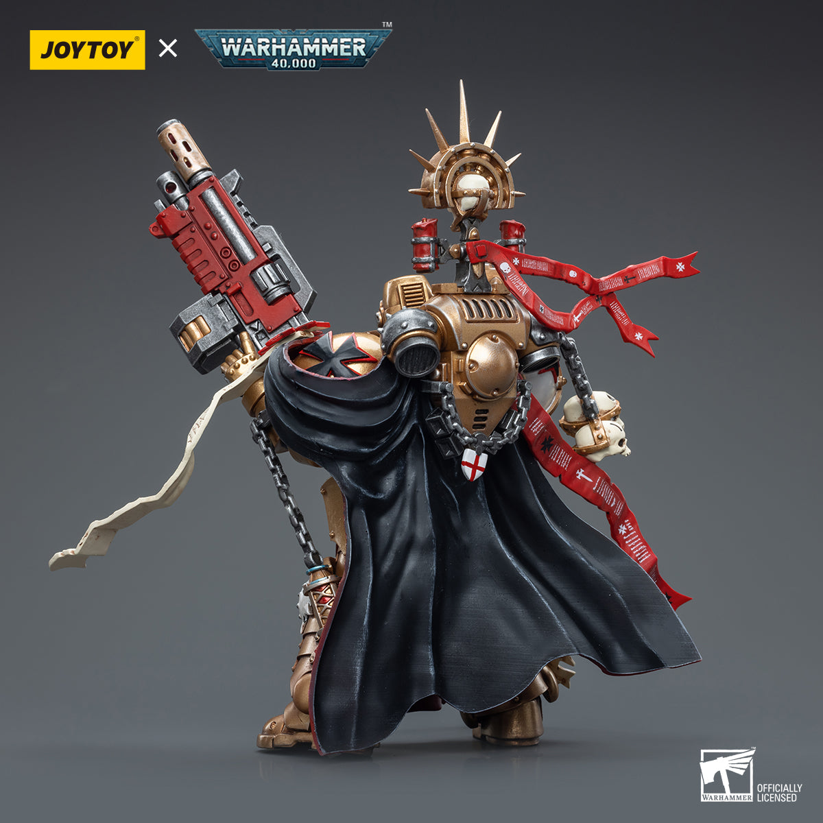 JOYTOY x WARHAMMER Black Templars High Marshal Helbrecht
