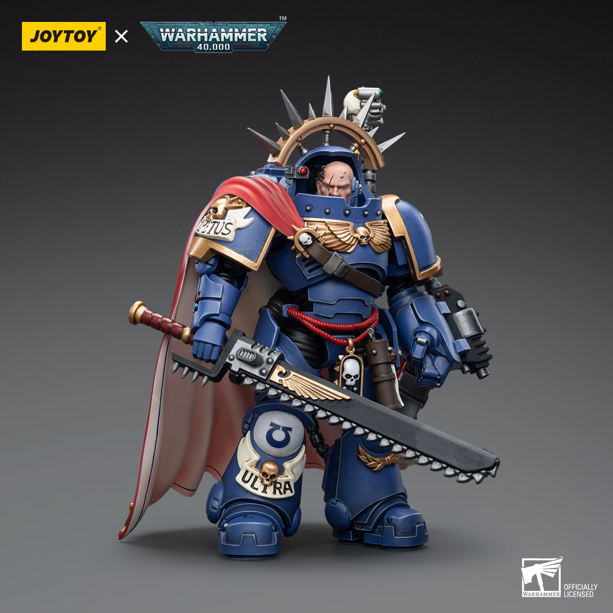 JOYTOY x Warhammer Ultramarines Captain in Gravis Armour