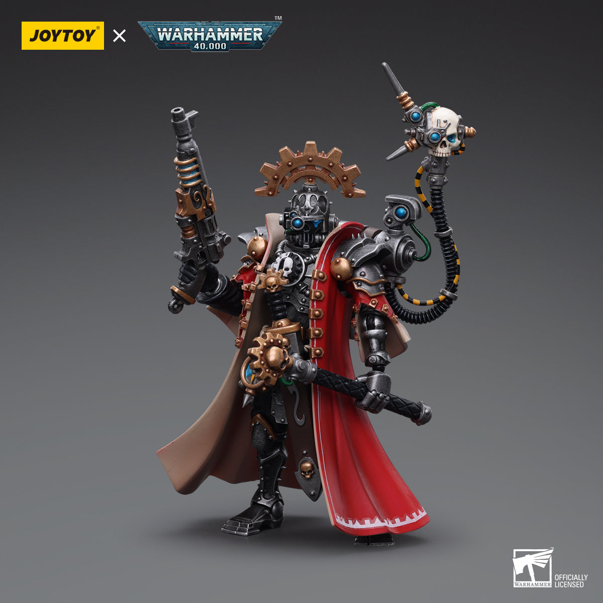 JOYTOY x WARHAMMER Adeptus Mechanicus Cybernetica Datasmith&Skitarii Marshal